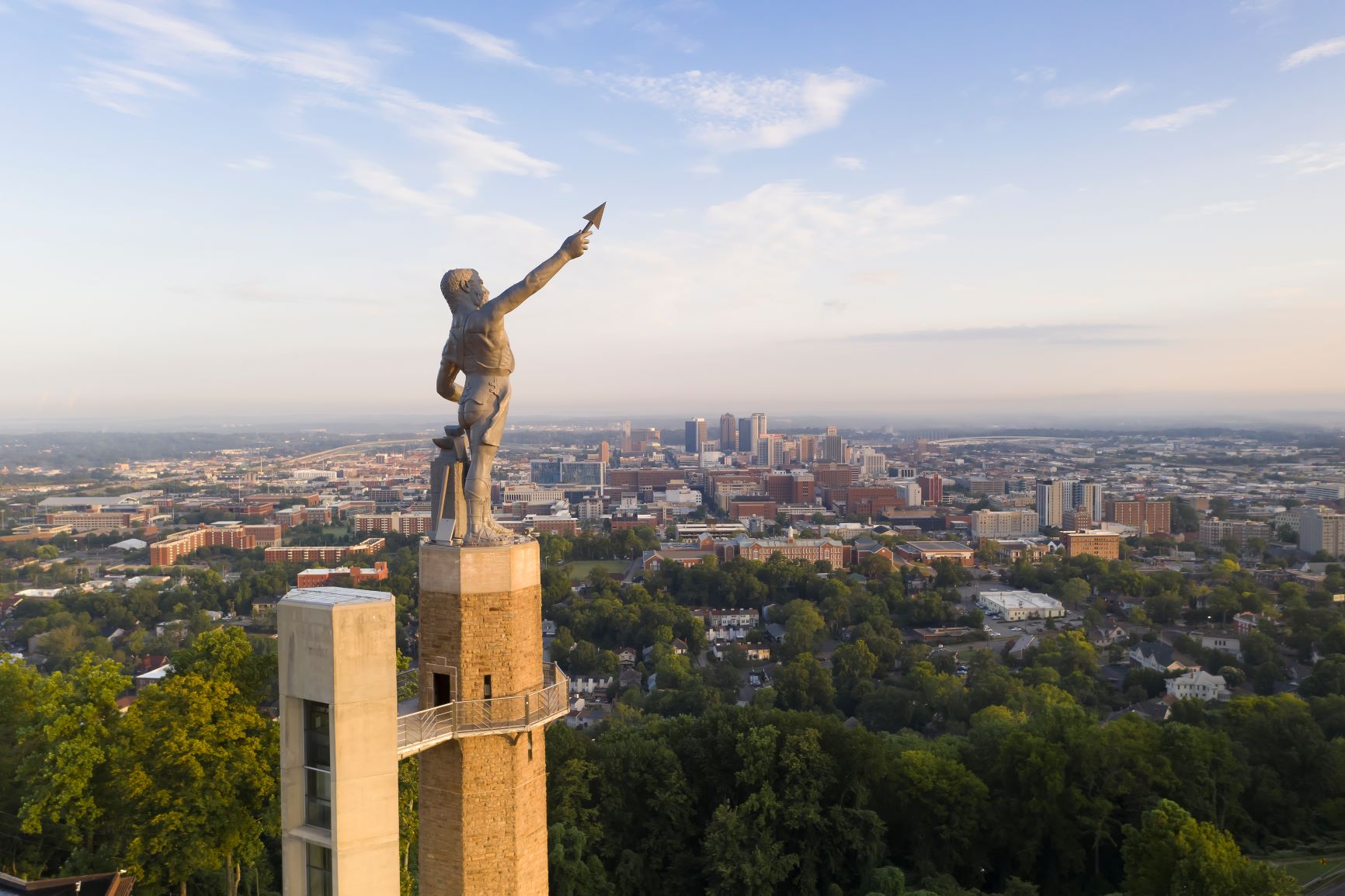Statue of Vulcan in Birmingham, Alabama